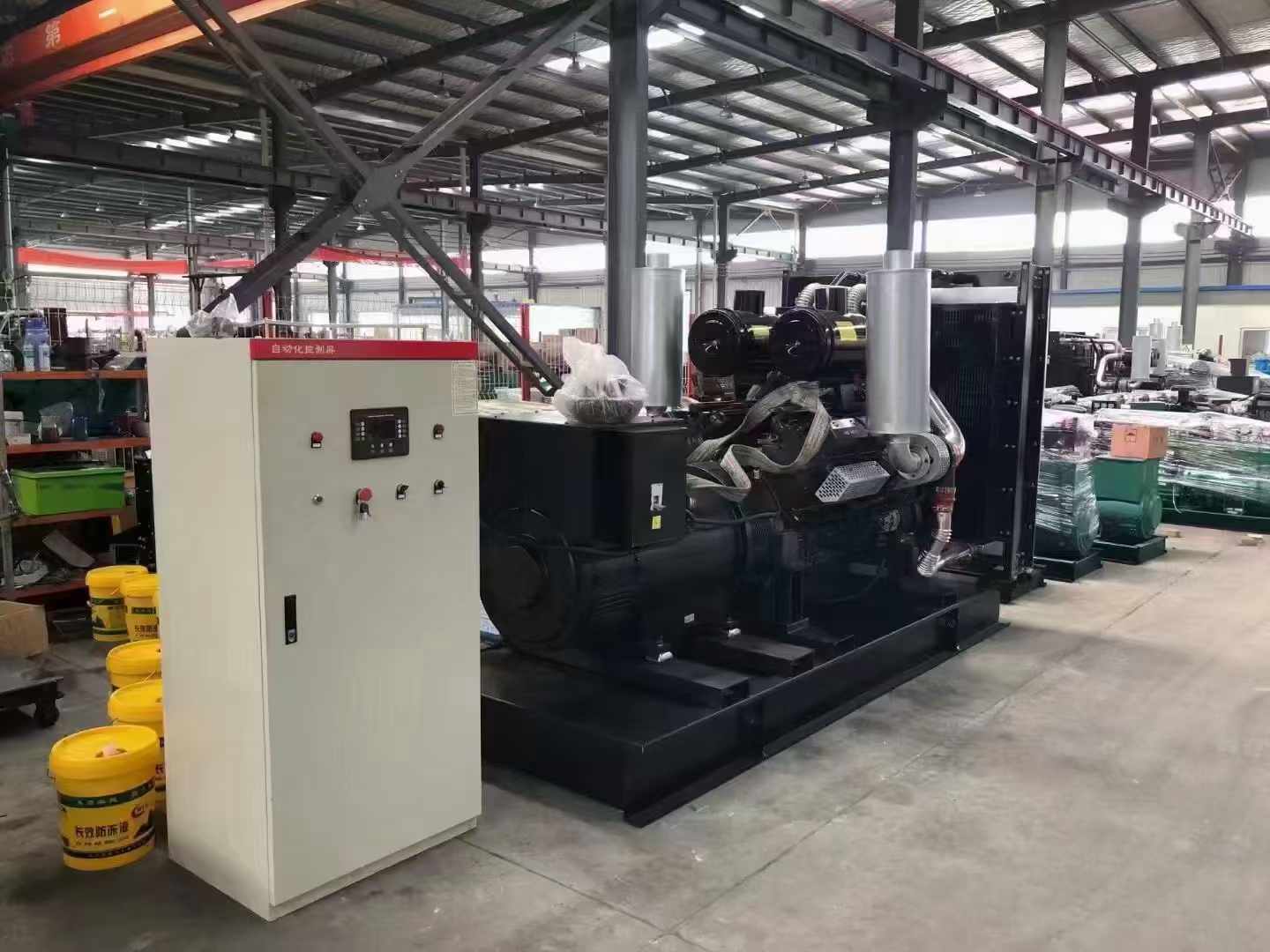文儒镇柴油发电机运行时的噪音和振动水平如何？